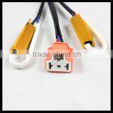 No Error Canbus Dual Resistor Wire for h4 Hi / Lo Beam Bulb LED Lamp Decoder Error Free h4 Hi/lo Adapter Warning Canceller