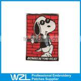 2015 Professional Embroidered Patch Woven Embroidery Heat Transfer Patch Quality Choice thumbnail-4
