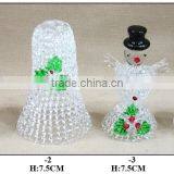 Hand Painted Glass Christmas Series With LED Light thumbnail-1