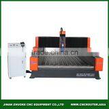 Heavy Duty Stone Engraving CNC Router 1300*2500mm With Yaskawa Servo Motor DSP Offline Control 5.5Kw Spindle ZK-1325