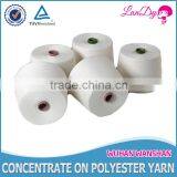 303 100pct Spun Virgin Polyester Textile Yarn in Plastic Cone thumbnail-1