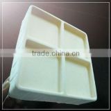 4 cell vacuum formed Flocking tray
