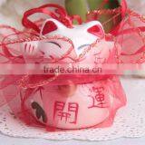 Ceramics Fortune Cat for Car thumbnail-5