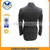 Hot Sale Zipper Fashion pu Leather Jacket for Woman thumbnail-2