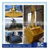 Hydraulic Clamshell Grab Bucket for Mini Excavator thumbnail-5