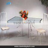OEM Customized Acrylic Dining Chair Wholesale Transparent Acrylic Chair High Quingity Acrylic Furniture Table Chair thumbnail-1