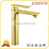 Best Selling Single Hole Gold Plated Bathroom Faucet thumbnail-1