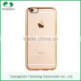 Free sample professional smartphone case factory TPU electroplate for Iphone 6 / 6 plus phone case