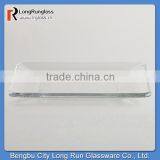 LongRun New Design Tempo Square Glass Plates Unique Kitchenware Wholesale thumbnail-1