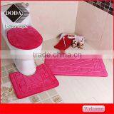 100%polyester Nonslip Pvc Backing Memory Foam Bath Rug thumbnail-2