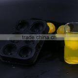 Wholesale FDA Food Grade Bpa Free Big Sphere Cube Homemade 6 Cavity Silicone Ice Cooler Mold thumbnail-6