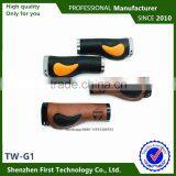 27.5 Mtb Carbon Comfortable Bicycle Grips Leather Hand Grips thumbnail-5