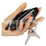 Boshiho Leather Wallet for Lady Keychain Card Holder