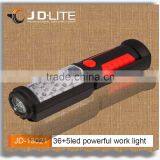 28+5 LED Base 180 Degrees Rotate Bottom With 2pcs Magnets Portable Work Light