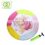 16 Inch Inflatable Fabric Covered Beach Ball for Whole thumbnail-2