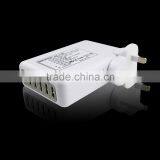 Double 6 USB 4000MA UK EU US AU Universal Multi Plug Adapter thumbnail-5