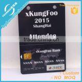 2016 Yiwu manufacture business cards Custom pvc Plastic Cards hot sale pvc ID card