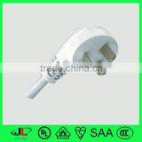 China Clear Insulated Wire Power Cord Flat Ccc Mickey 3 Prong Female Plug thumbnail-1