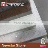 Newstar White Sparkle Quartz Floor Tile