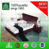 L13074 OEM ODM flat packing king size classic mattress fabric bed