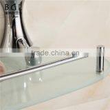News Modern Bathroom Accessories Hardware Zinc Alloy Items Glass Shelf thumbnail-6