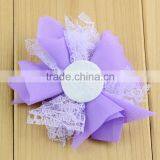8cm Lavender Chiffon Kids Headband Children Hair Accessories thumbnail-1