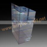 Acrylic Cellphone Charger Display Shelves With Removable Tray thumbnail-3