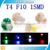 T4 Led Neo Wedge SMD Dashboard Instrument Cluster Light Car Panel Gauge Speedo Dash Bulbs Green Blue White Red 12v thumbnail-2