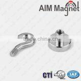 D25mm Neodymium Magnet Hook 40lbs thumbnail-1