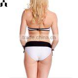 2017 Classic Black and White Sexy String Bikini thumbnail-3