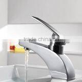 Bathroom Deck Mounted Brass Wash Basin Faucet thumbnail-2