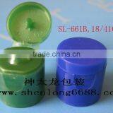 18mm Plastic Bottle Flip Top Cap thumbnail-1