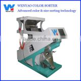 Professional 1 chute plastic flakes and granules ccd color sorting machine