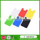 3M Sticker Back Card Sets Silicone Phone Back Pouch for Card thumbnail-2