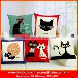 Abstract Cat Family Pallet Cushion thumbnail-1