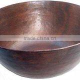 Hand Hammered by Indian Artisan Copper Bowl thumbnail-1