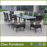 High Quality Rattan Outdoor Furniture Restaurant Table and Chairs thumbnail-2