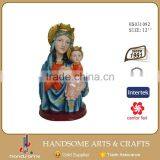 Mother Mary and Baby Jesus Statue Christian Sculpture Figure RELIGIOUS DECOR thumbnail-1