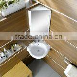 Triangle Bathroom Mirror Aluminium Cabinet thumbnail-1