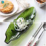 2014 New Design Wholesale Small Round Glass Plates