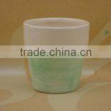 Factory Direct Ceramic Tealight Candle Holder Flower Pot for Planter Garden thumbnail-1