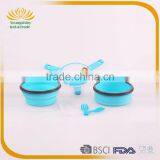 Silicone Collapsible Tiffin Lunch Box thumbnail-4