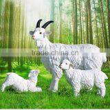 Wholesale Promotion Resin Craft Sheep Fiberglass Animals for Sale thumbnail-4