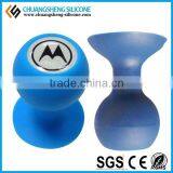 Round Head Octopus Head Silicone Mobile Phone Holder thumbnail-3