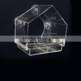Plexiglass Pmma Opening Window Bird Feeder thumbnail-5
