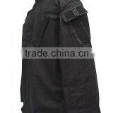 SWAT Airsoft Black BDU Uniform Set Shirt Pants thumbnail-3