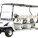 club car golf cart, 6 seat used electric golf car with CE, 6 Seater electric aluminum golf cart
