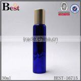 New Products Cost Price UV Light Blue 30ml Roll on Glass Bottle High Quality Fancy Tube Perfume Bottles Manufacture thumbnail-1