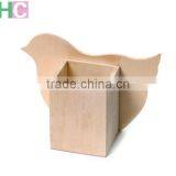 2016 Unfinished Wooden Pen Holder for Children Wholesale thumbnail-1