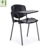 Conference Fabric Stackable Student Chair With Writing Tablet/ Classroom Chair With Writing Pad thumbnail-5